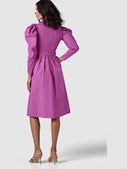 Closet Pink London Wrap Midi Dress - Image 4 of 4