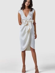 Платье с завязкой на талии Closet London - Image 1 of 5