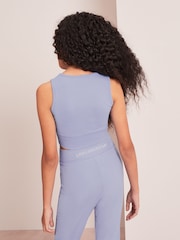 Lipsy Deep Blue High Waist Active Legging - Image 3 of 4