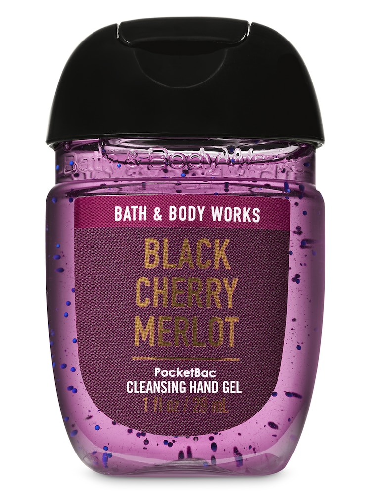 Bath & Body Works Black Cherry Merlot PocketBac Cleansing Hand Gel 1 fl oz / 29 mL - Image 1 of 1