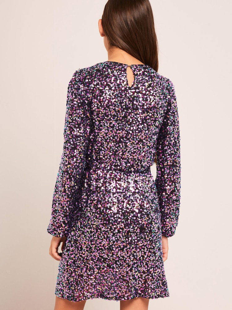 Violet - Robe de soirée Lipsy à sequins - Image 2 of 6