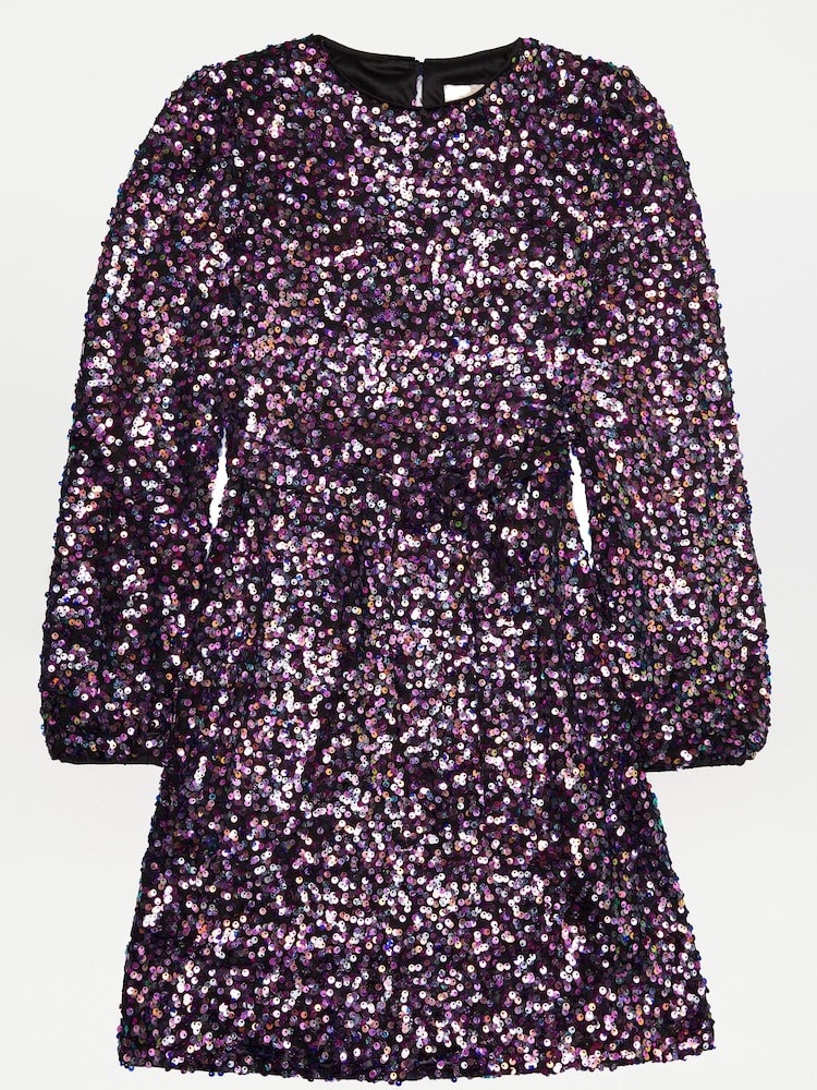 Violet - Robe de soirée Lipsy à sequins - Image 5 of 6