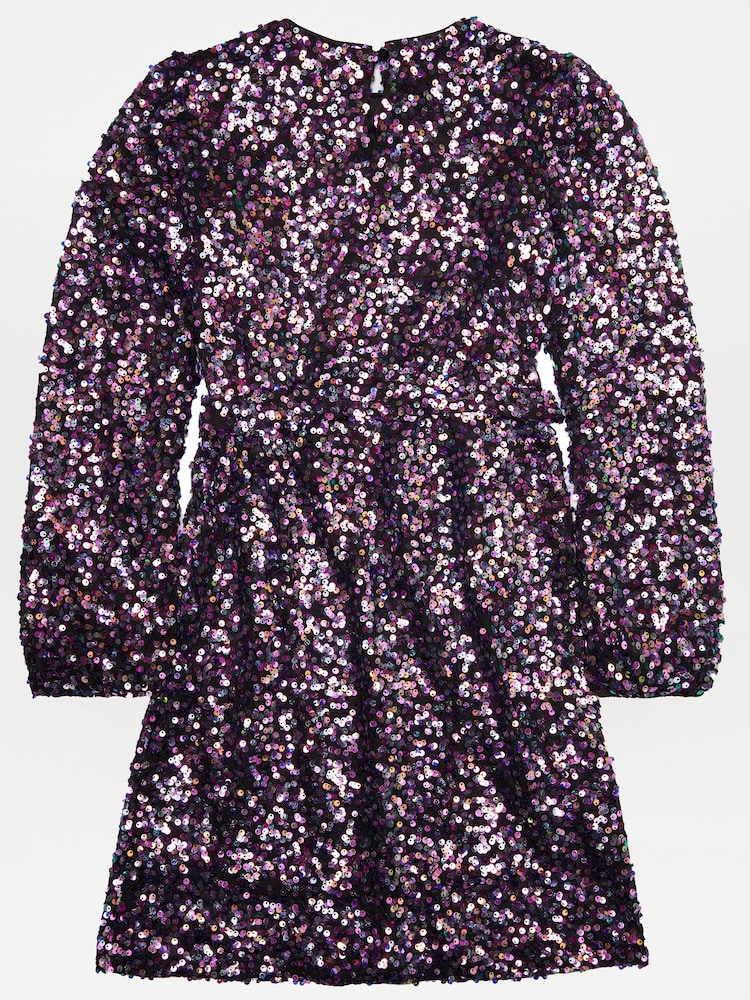 Violet - Robe de soirée Lipsy à sequins - Image 6 of 6