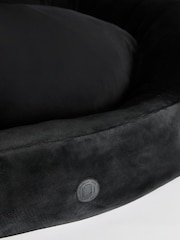 Lipsy Black Print Boucle Dog Bed - Image 4 of 4