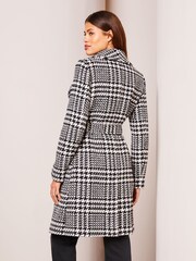 Lipsy Multi Dropped Collar Belted Wrap Trench Coat - Image 2 of 4