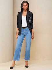 Lipsy Black Tailored Single Breasted Blazer - Image 3 of 4