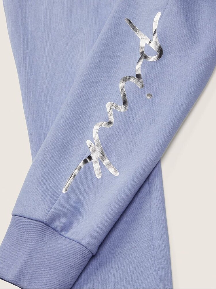 Victoria's Secret PINK Dusty Blue Everyday Lounge Jogger - Image 4 of 4 Victoria's Secret PINK Dusty Blue Everyday Lounge Jogger - Image 4 of 4