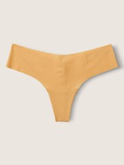 Victoria's Secret PINK Wheat Yellow No Show Thong Knickers - Image 1 of 1