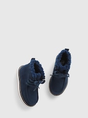 Gap Blue Cosy Tie Boots - Image 1 of 1