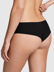 Victoria's Secret PINK Pure Black Holiday Dog No Show Cheeky Knickers - Image 2 of 3