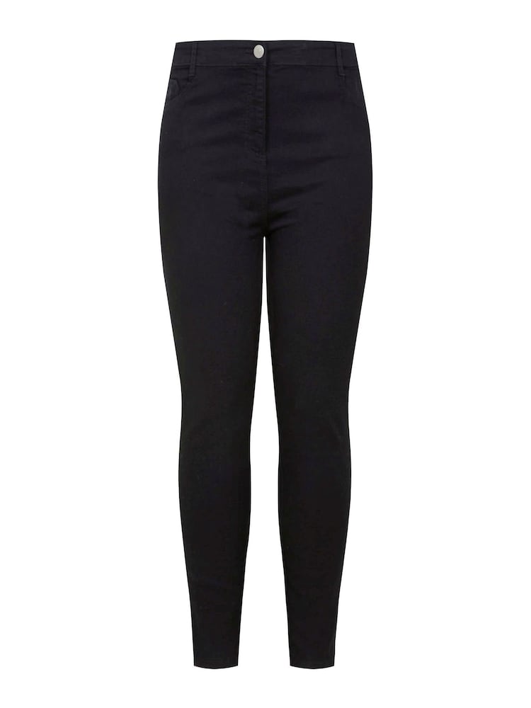 Long Tall Sally Black Ava Stretch Skinny Jeans - Image 5 of 5