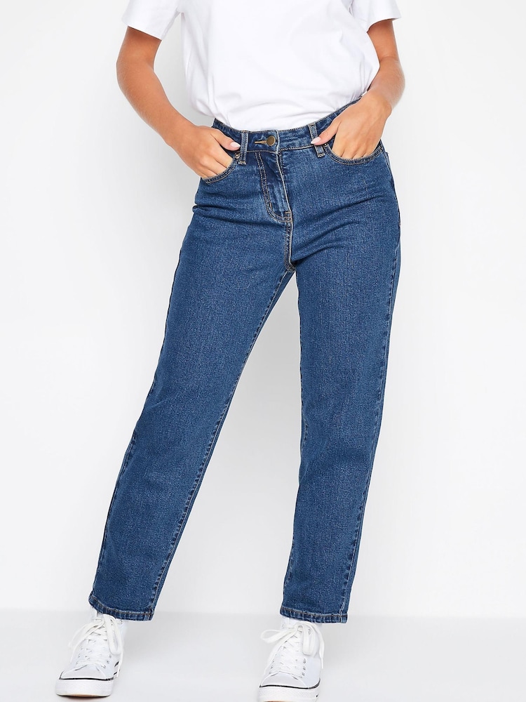 PixieGirl Petite Blue Mom Jeans - Image 1 of 4
