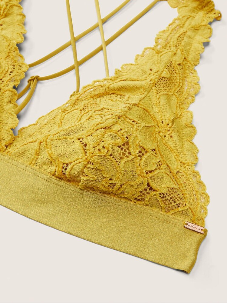 Victoria's Secret PINK Lace Strappy Back Halter - Image 4 of 4