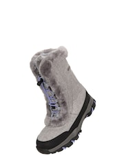 Mountain Warehouse Dark Grey Ohio Youth Snow Boots - Image 4 of 7