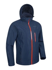 Mountain Warehouse Blue Brisk Extreme Mens Waterproof Jacket - Image 2 of 6