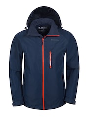 Mountain Warehouse Blue Brisk Extreme Mens Waterproof Jacket - Image 4 of 6