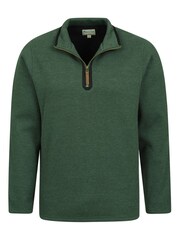 Mountain Warehouse Green Beta Mens Zip Neck Top - Image 4 of 5