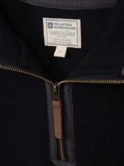 Mountain Warehouse Black Beta Mens Zip Neck Top - Image 5 of 5