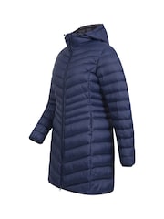 Mountain Warehouse Navy Blue Florence Womens Long Padded Coat - Image 4 of 6
