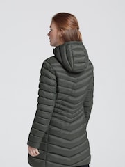 Mountain Warehouse Khaki Florence Womens Long Padded Coat - Image 2 of 6