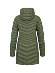 Mountain Warehouse Khaki Florence Womens Long Padded Coat - Image 4 of 6