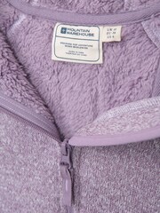 Mountain Warehouse Light Purple Nevis Womens Borg Lined Hoodie - Image 6 of 7