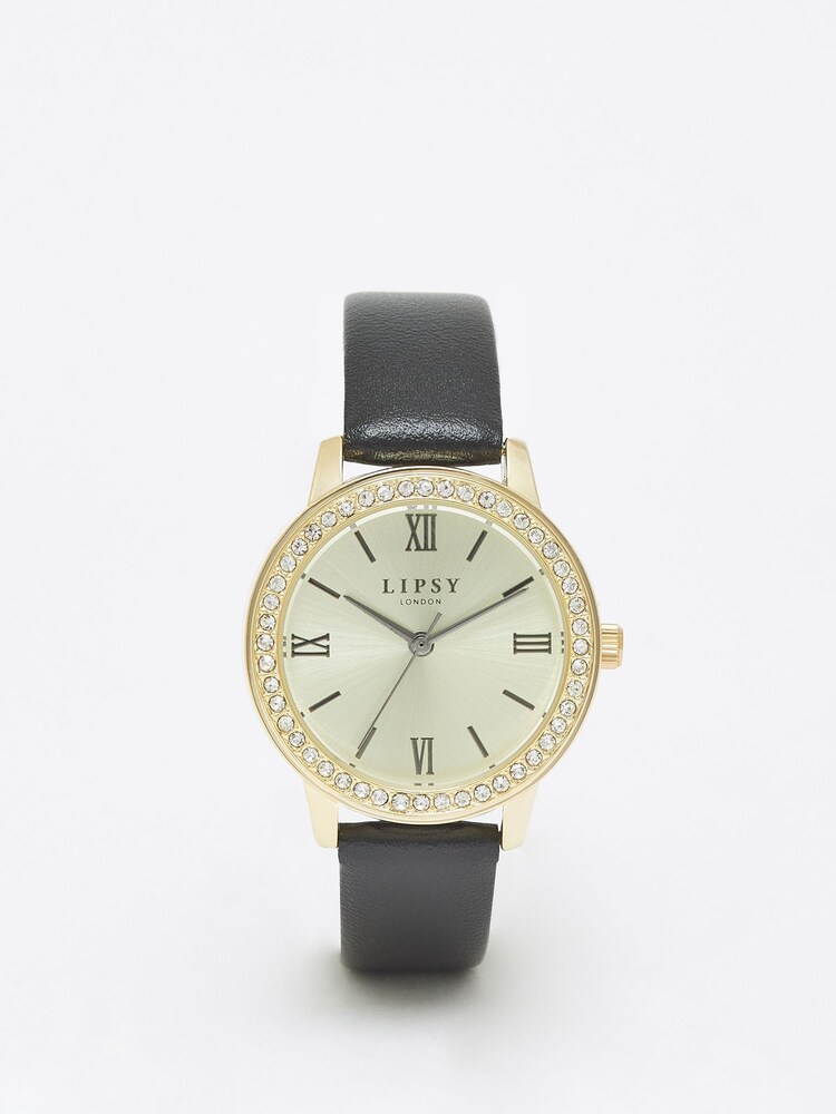 Lipsy Black Bracelet Watch - Image 1 of 1