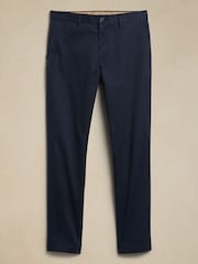Marineblau/blau - Banana Republic Athletic Chino mit schmaler Passform - Bild 5 von 5