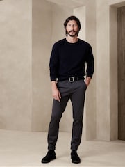 Banana Republic Navy Merino Wool Italian Crew Neck Jumper - Image 1 of 1