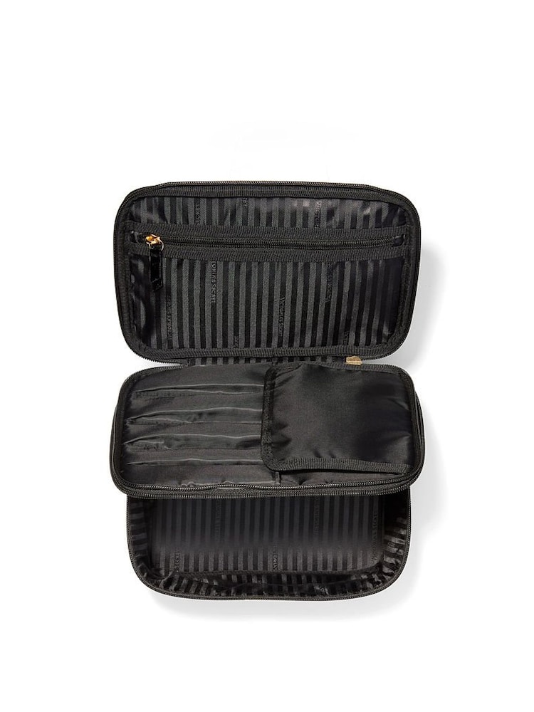Victoria's Secret Pink Iconic Stripe Makeup Bag - Image 6 of 6