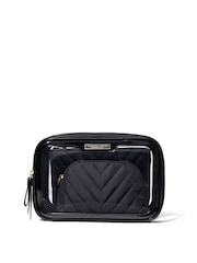 Victoria's Secret Black Travel Trio Makeup Bag - Image 3 of 5