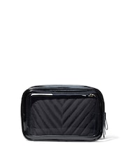 Victoria's Secret Black Travel Trio Makeup Bag - Image 4 of 5