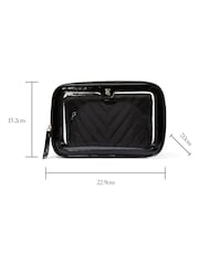 Victoria's Secret Black Travel Trio Makeup Bag - Image 5 of 5