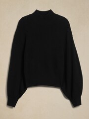Banana Republic Black Landa Merino Jumper - Image 2 of 2