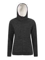 Mountain Warehouse Black Snowdonia Womens Fleece Hoodie - Image 1 of 6
