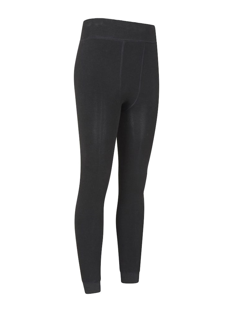 Mountain Warehouse Black Womens Fleece Lined Thermal Leggings - Image 2 of 6