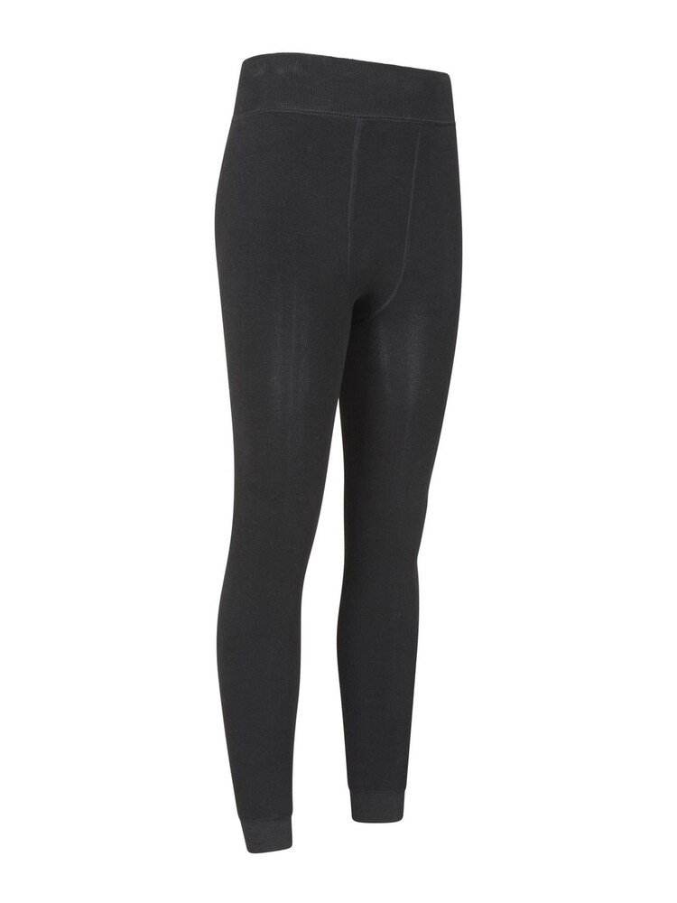 Mountain Warehouse Black Womens Fleece Lined Thermal Leggings - Image 2 of 6 Mountain Warehouse Black Womens Fleece Lined Thermal Leggings - Image 2 of 6
