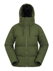 Mountain Warehouse Green Cosy Extreme Womens Short Down Jacket - Image 1 of 1