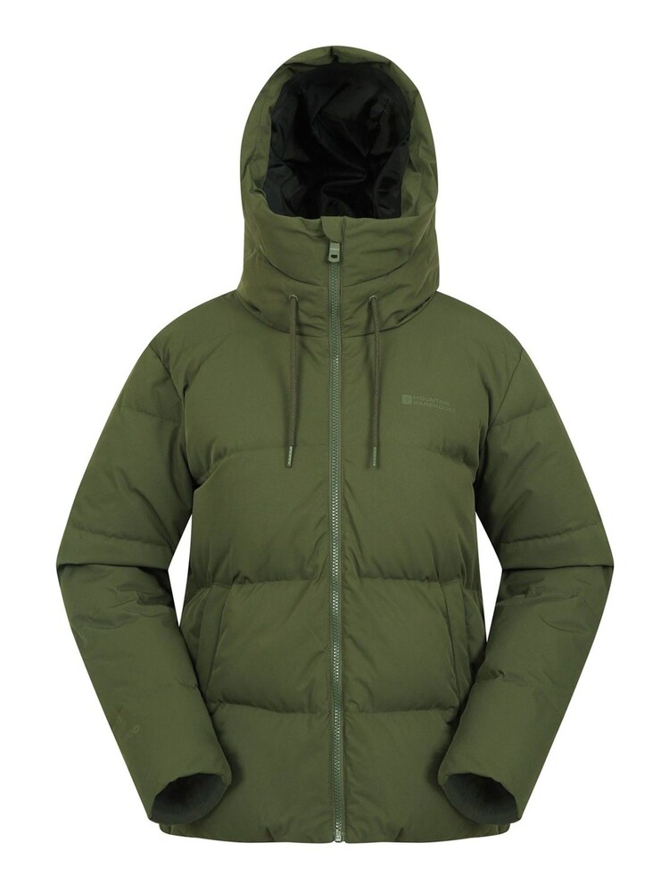 Mountain Warehouse Green Cosy Extreme Womens Short Down Jacket - Image 1 of 1
