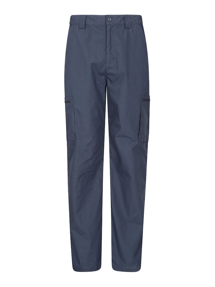 Mountain Warehouse Blue Trek II Mens Trousers - Image 1 of 6