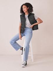 NOISY MAY Black Padded Gilet - Image 1 of 1