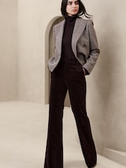 Banana Republic Brown Ama Wide Leg Corduroy Trousers - Image 1 of 3