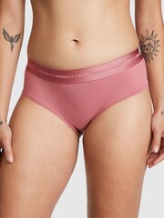 Victoria's Secret PINK Soft Begonia Pink Logo Hipster Knickers - Image 1 of 3