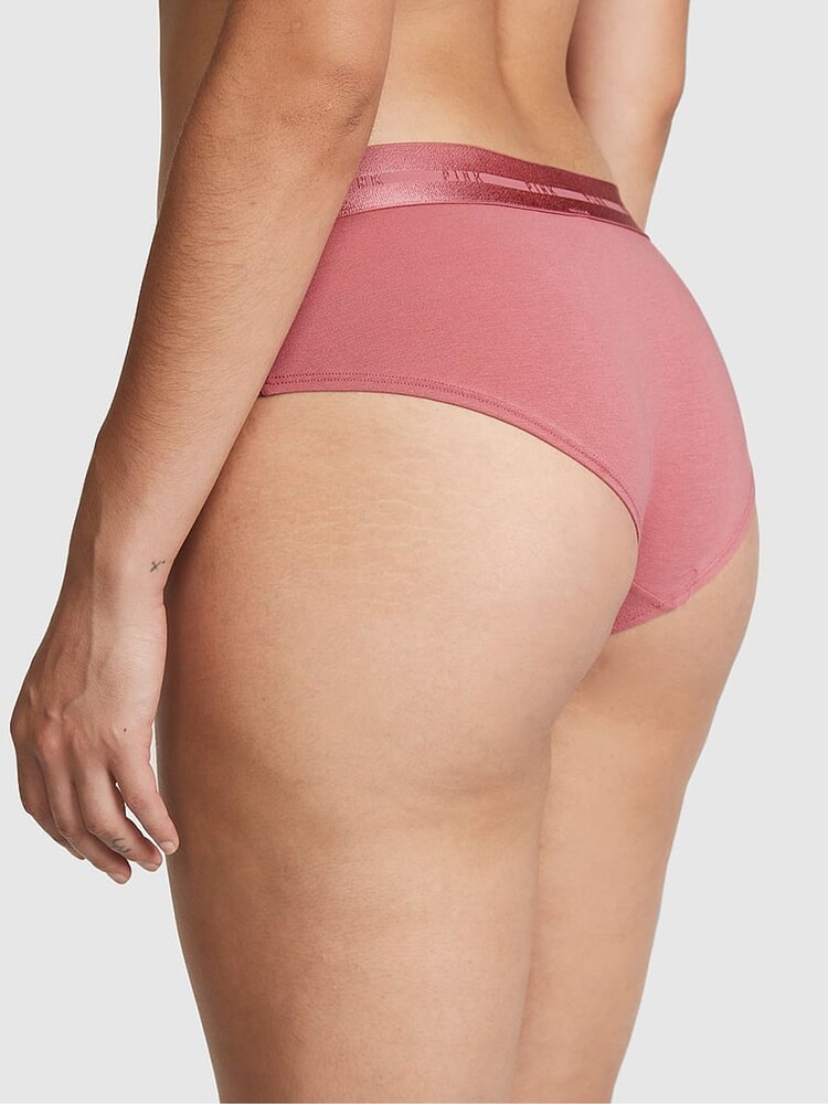 Victoria's Secret PINK Soft Begonia Pink Logo Hipster Knickers - Image 2 of 3