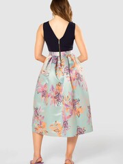 Closet Blue Pleated Skirt Dress - Image 6 of 6