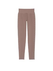 Victoria's Secret PINK Iced Coffee Checkered Seamless Workout Legging Shine - Image 3 of 3