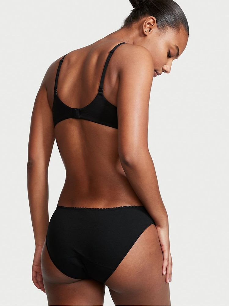 Victoria's Secret Black Smooth Bikini Knickers - Image 2 of 4