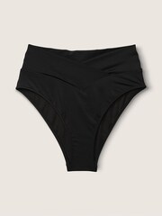 Victoria's Secret PINK Pure Black Cross Over Bikini Bottom - Image 3 of 4