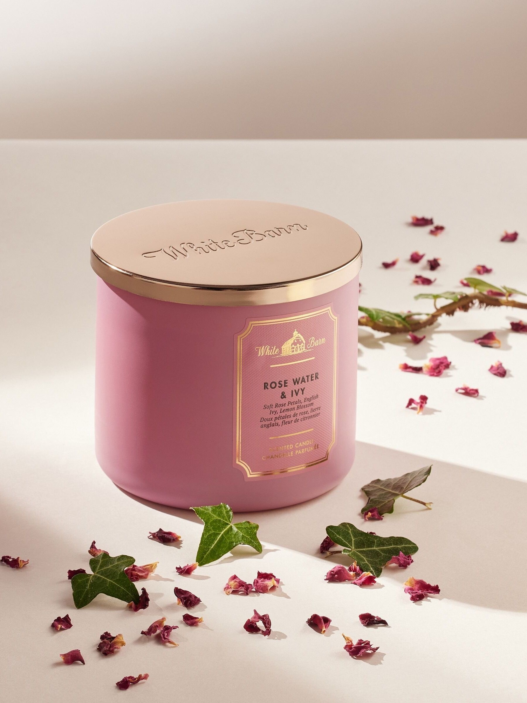 Buy Bath & Body Works Rosewater And Ivy 3 Wick 3-Wick Candle