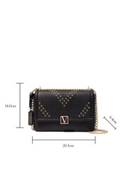Victoria's Secret Black Grommet Medium Shoulder Bag - Image 6 of 6